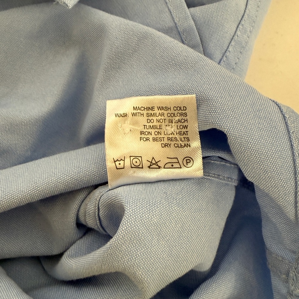 Oxford Men's Light Blue Shirt - Picture 5 of 5